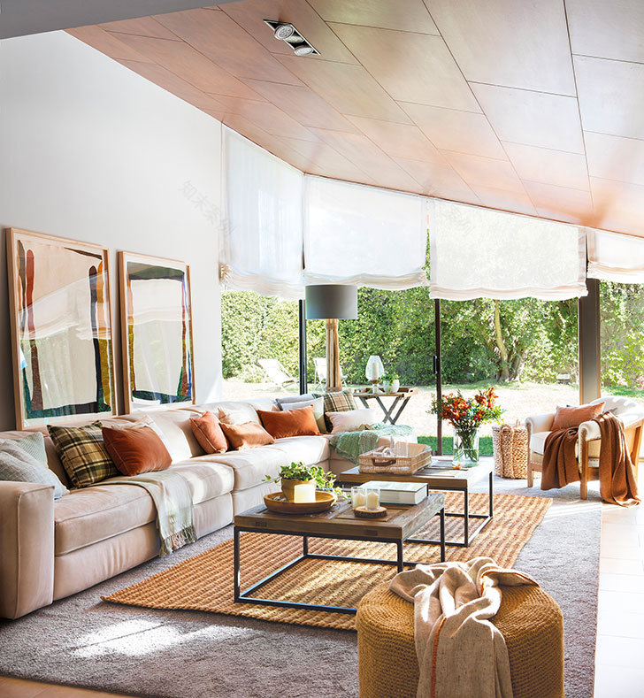 西班牙暖色调之家-4