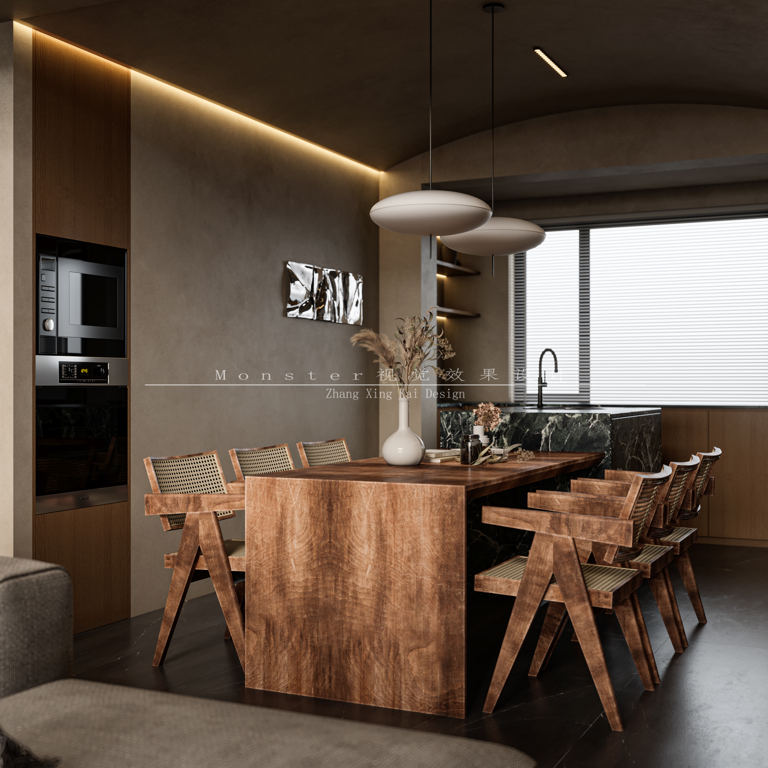 Monster.视觉 丨 诧寂风“跃层”设计效果-5