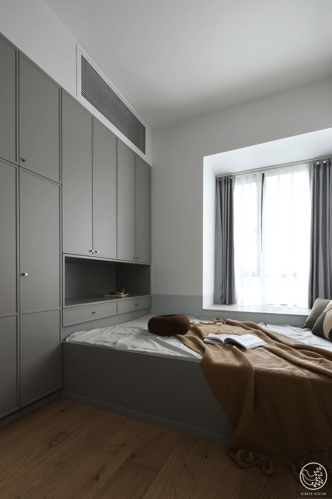 北欧风轻复古宅丨中国成都丨清羽设计-73