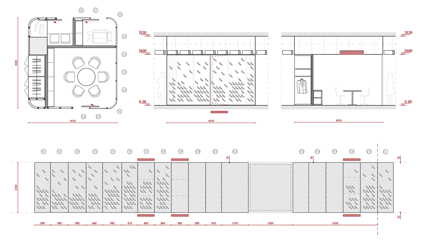 北京 LEEGE 办公室 | 创意组合空间,自然的色彩与叶形元素-73