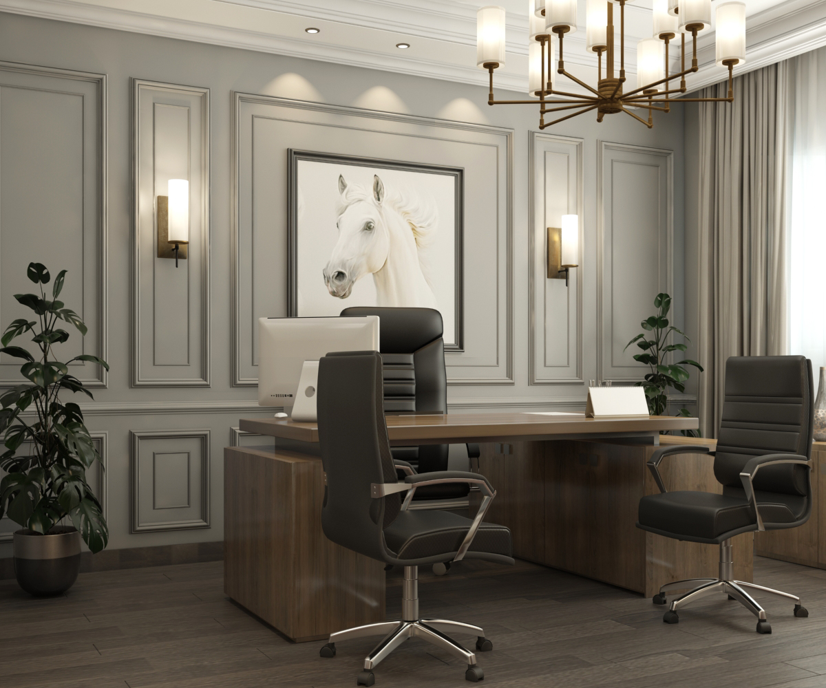 New Classic Manager Office and Reception Desk-0