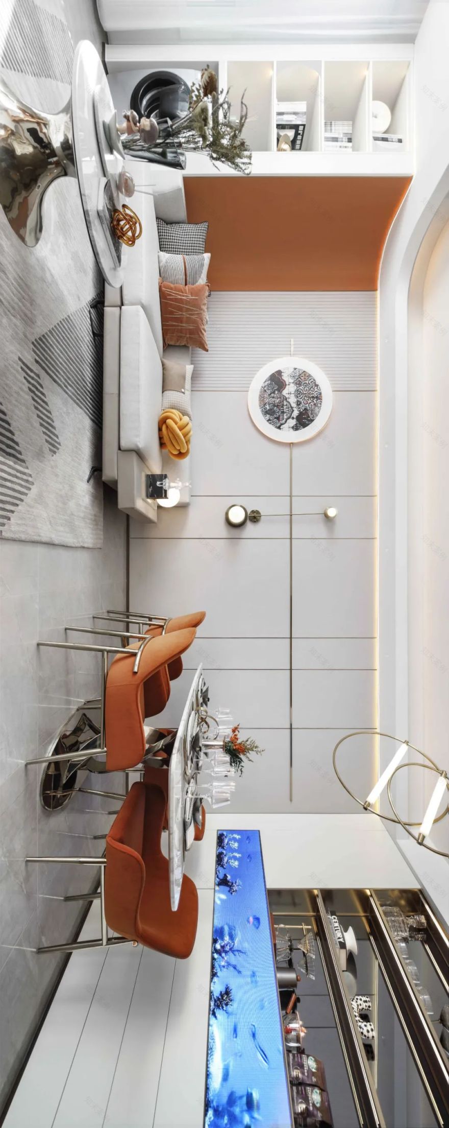 天津 79㎡紧凑户型打造轻奢梦想家-14