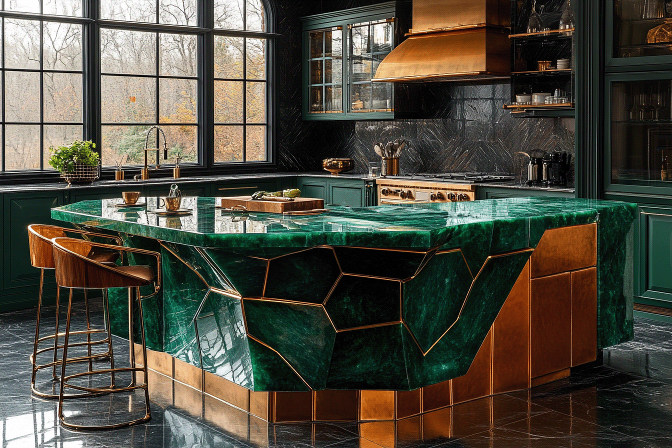 Extraordinary Bespoke Kitchen Islands by AICI-53