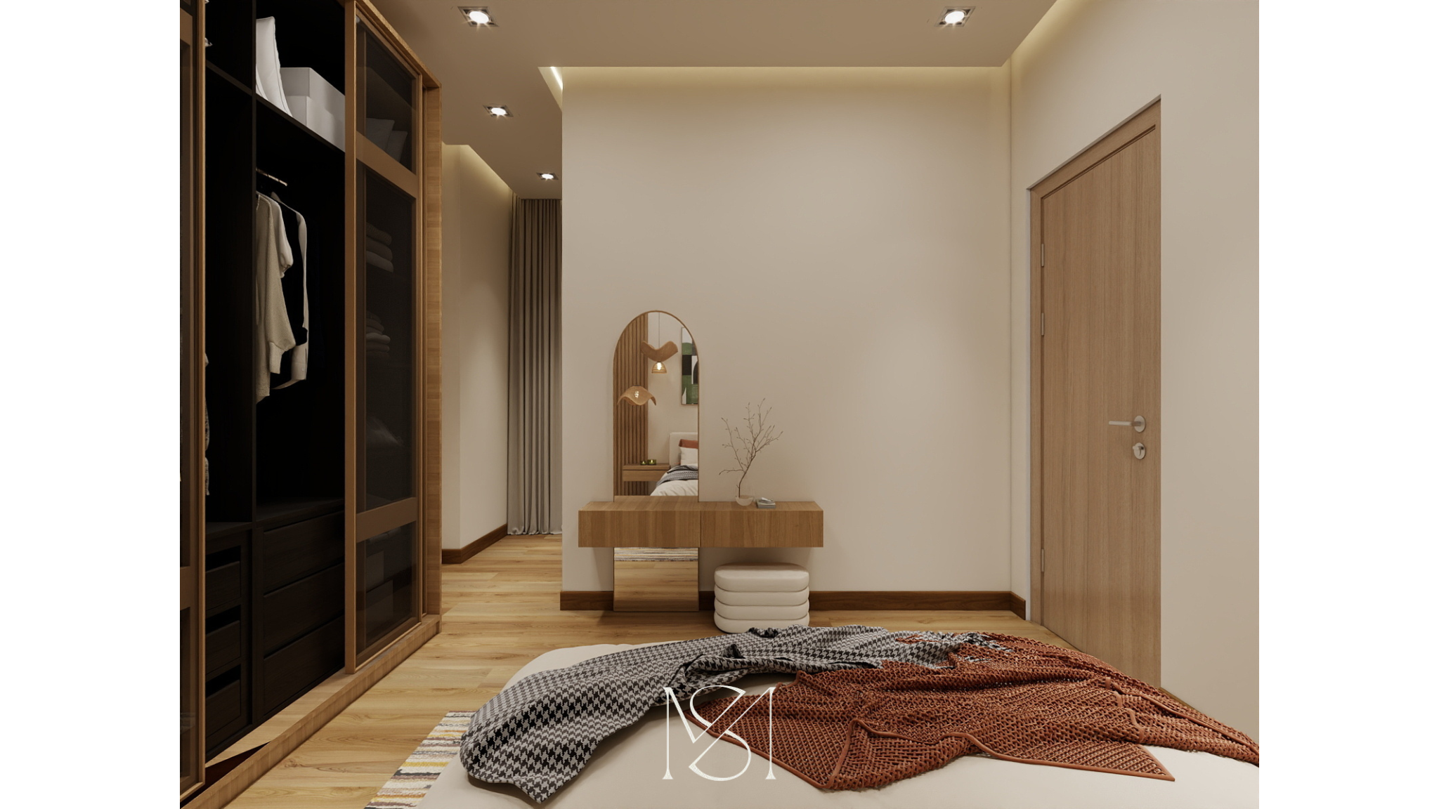 Boho Style Bedroom Design-5