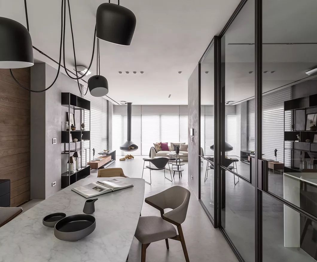 110 坪四层别墅，极简线条与自然元素共融-22