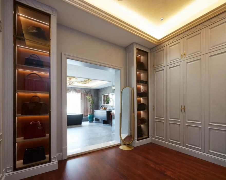 法式优雅 · 1100㎡独栋别墅的奢华改造之旅丨尚层装饰-76