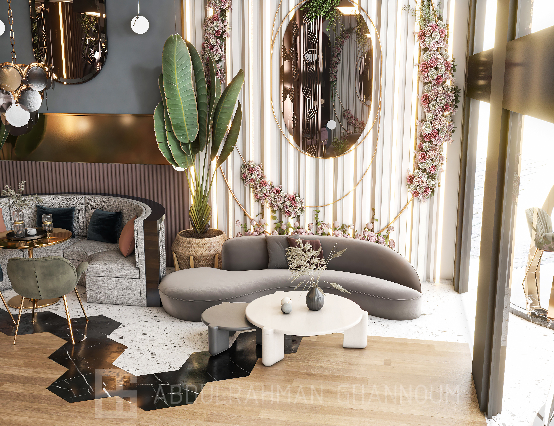 咖啡馆设计室内建筑丨沙特阿拉伯丨Eng. Abdulrahman Ghannoum-12