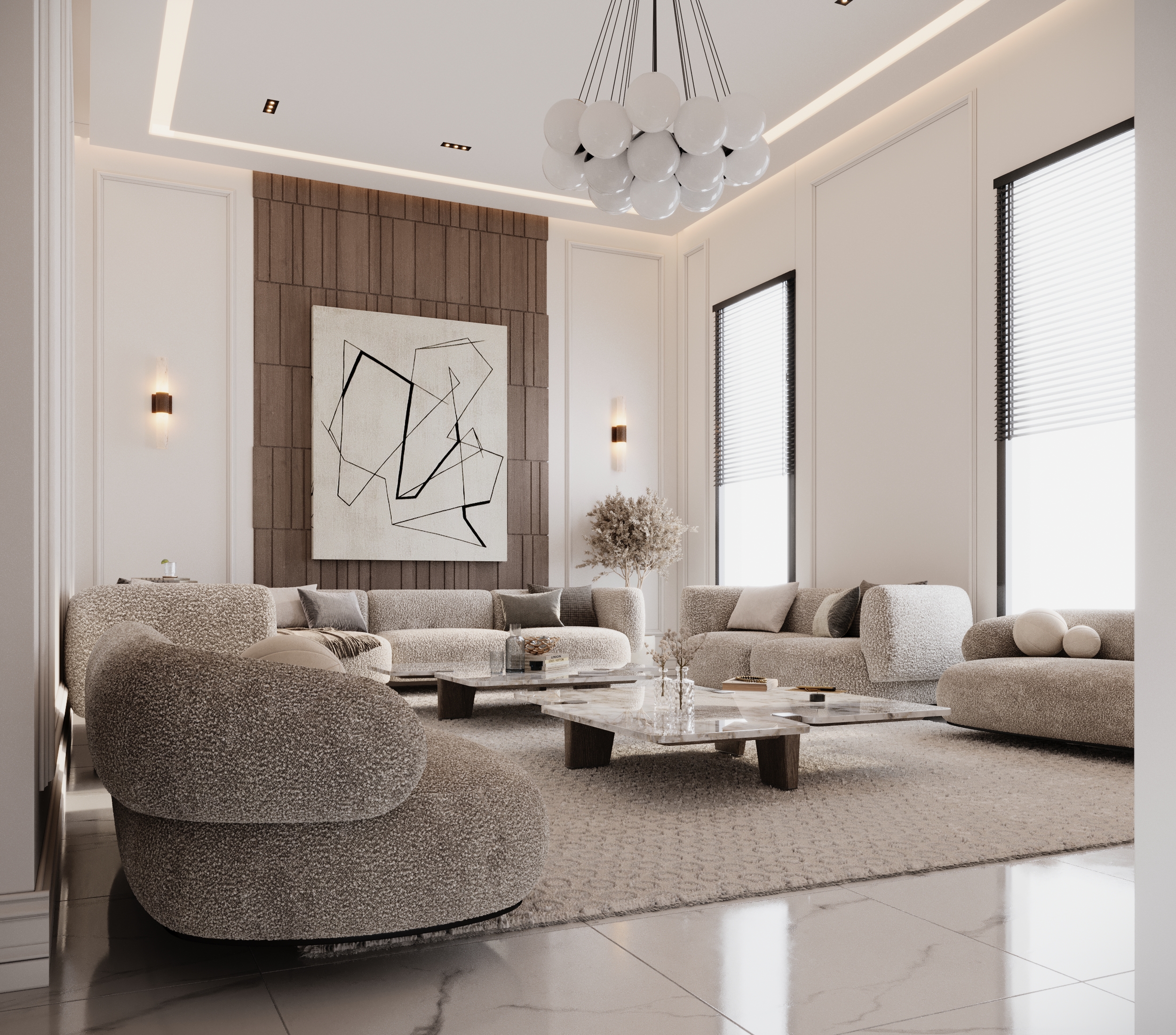 NEO CLASSIC VILLA 设计丨沙特阿拉伯利雅得-15