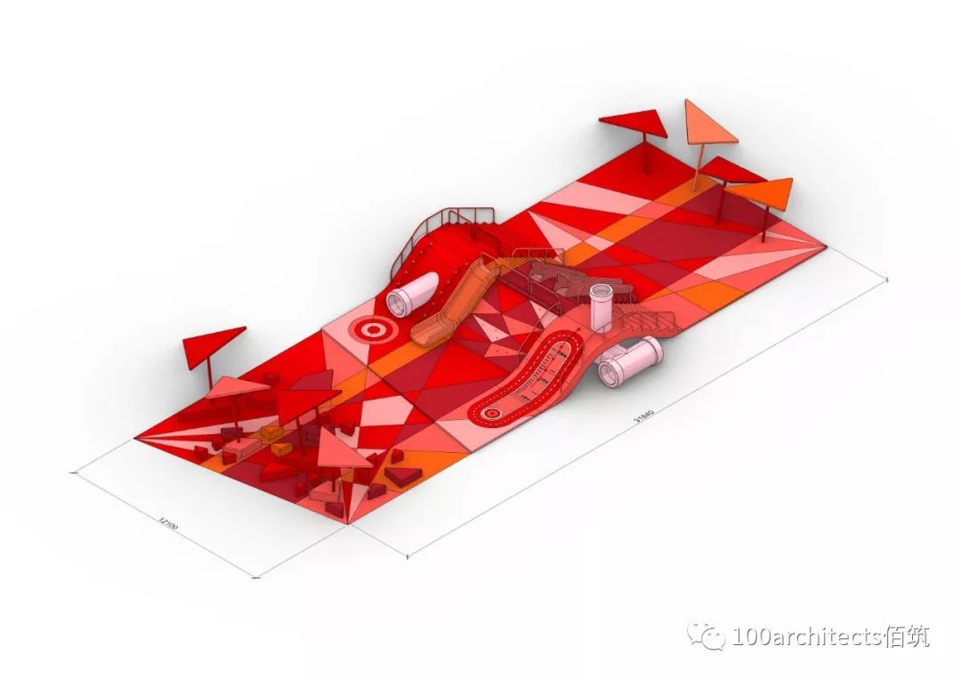 上海晶耀前滩“色彩大爆炸”公共空间设计-32