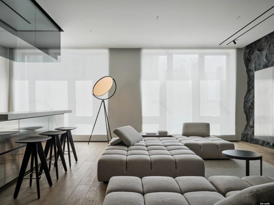 PR140 单身公寓设计丨俄罗斯莫斯科丨HOT WALLS-22