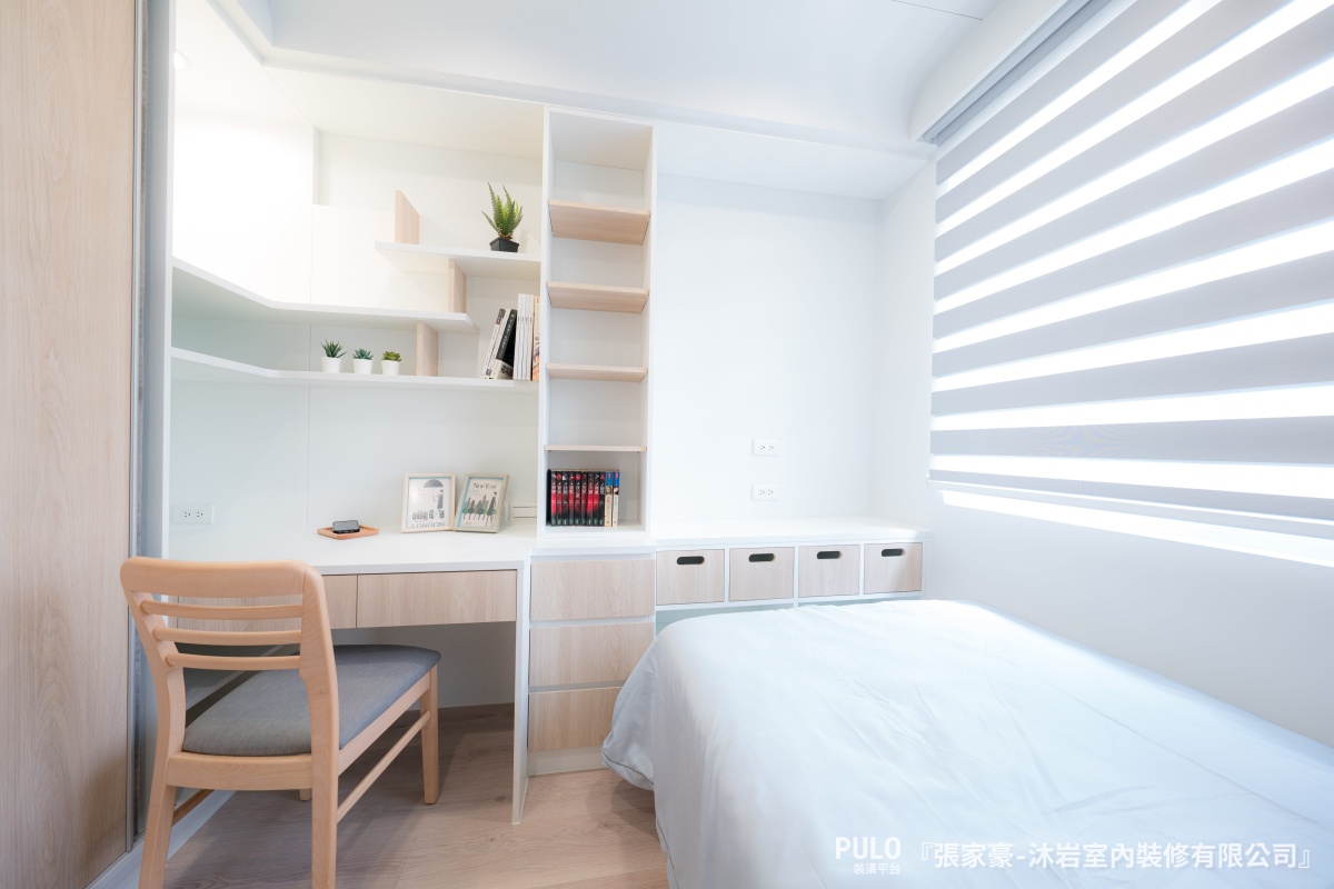 台北27坪北欧风3房中古屋翻新丨中国台北丨沐岩室内装修有限公司-44