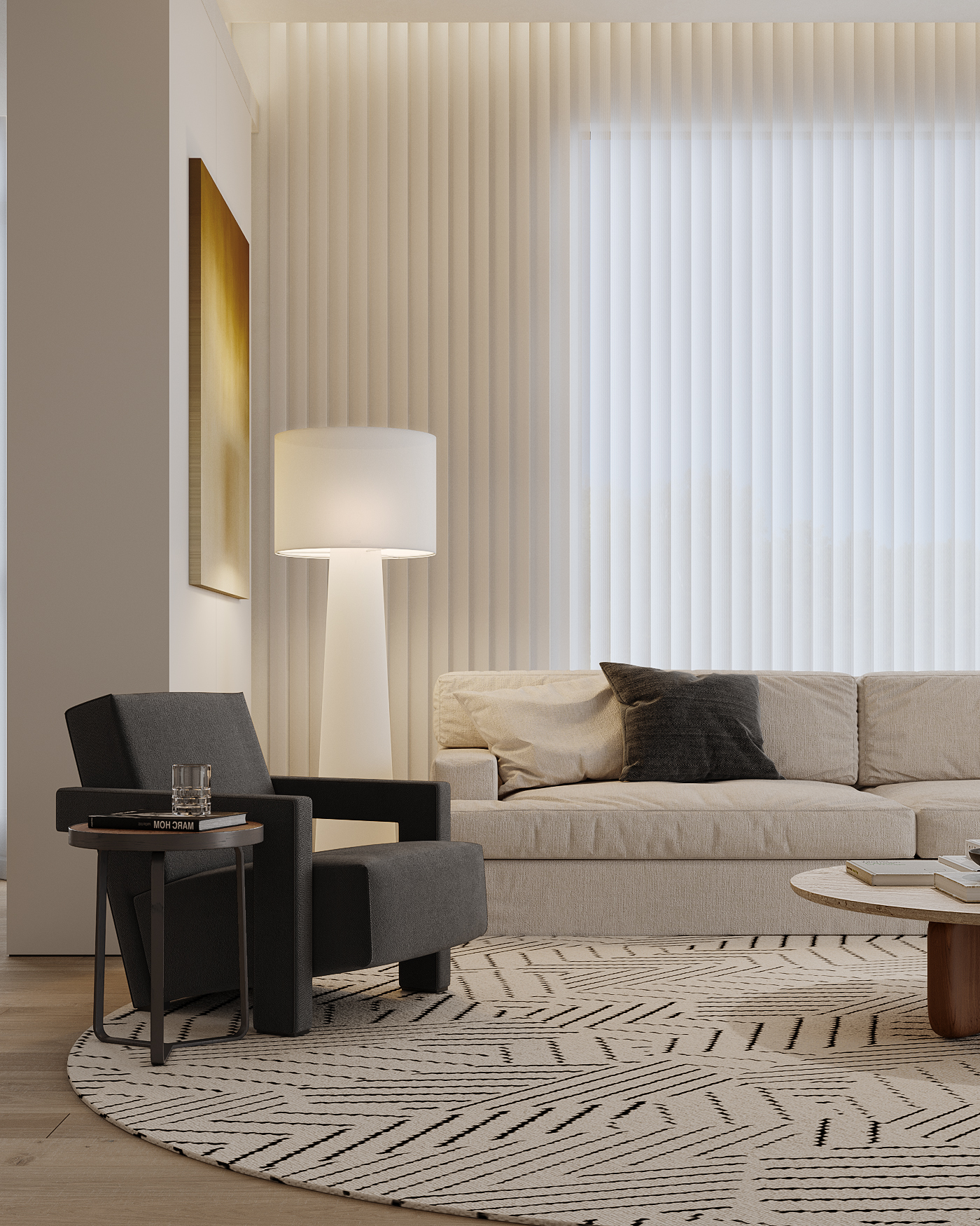 现代原木家丨末舍设计-3