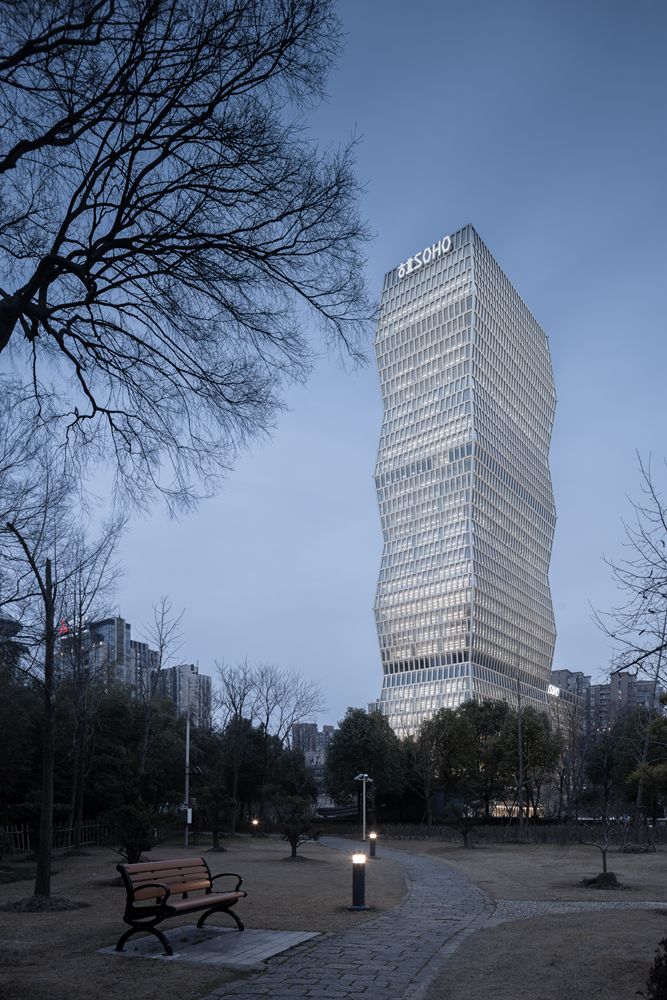 古北 SOHO | 无尽之柱的现代演绎，优雅、宁静的地标之作-44