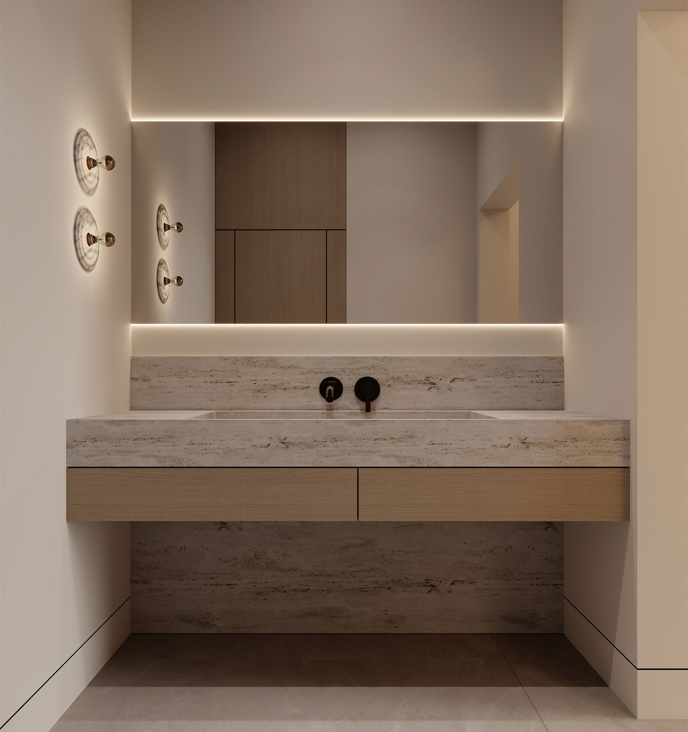 现代别墅近期渲染效果图丨神秘设计师-14