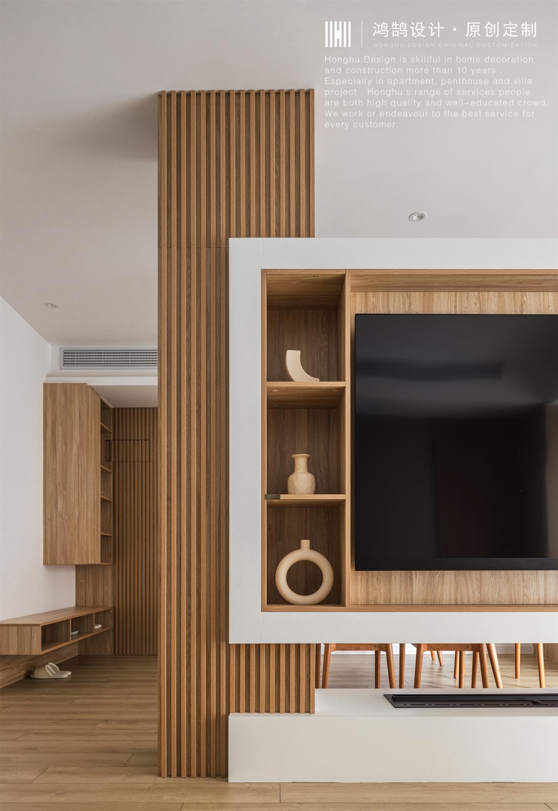 沪漂 IT 男的原木风家装之旅丨鸿鹄设计-49