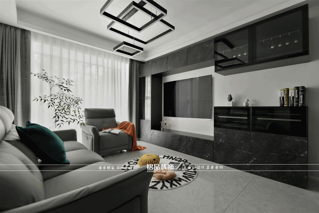 《时光》 现代风格三口之家的温馨舒适之家丨铭品装饰-48