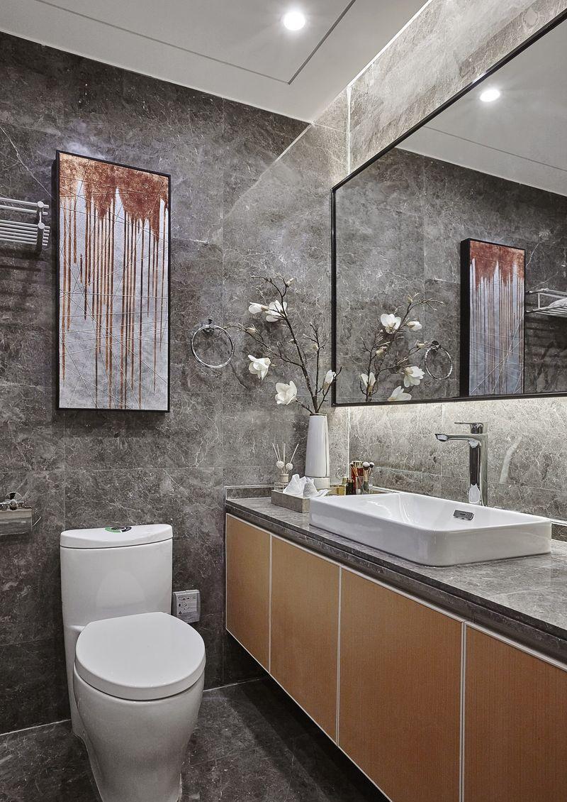 重庆融创春晖十里售楼部样板房 | 现代东方美学融合之作-65