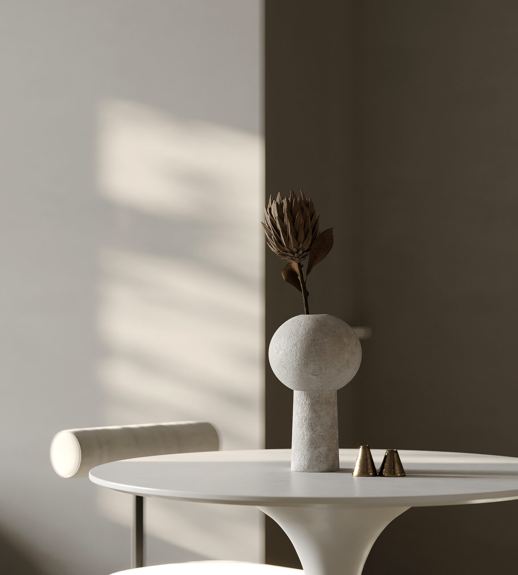 莫斯科56㎡小空间公寓设计 经典与极简的相互融合-4