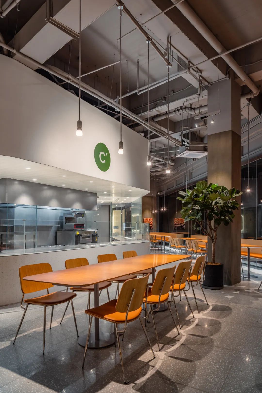 设计“看到食物制作的全过程”是初饭餐厅希望达成的顾客体验-5