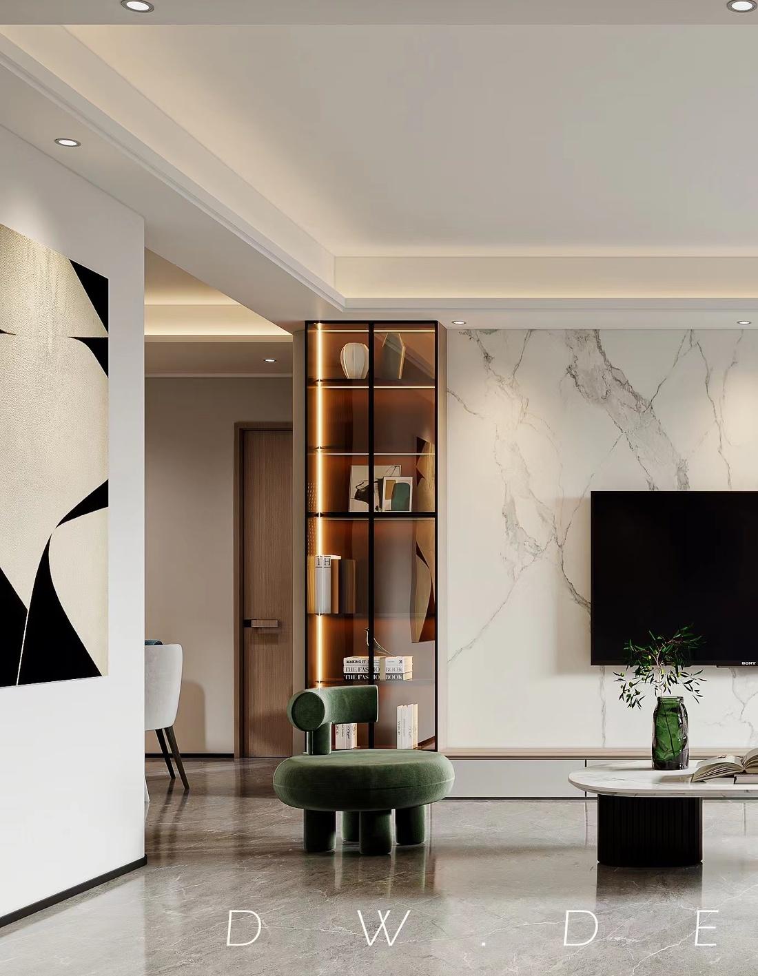 汕头瑜珑湾现代简约风格温馨之家丨中国汕头-6