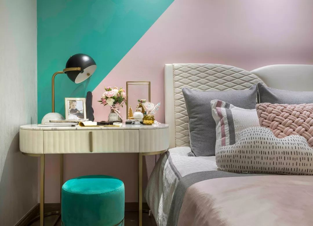 色彩演绎个性家居，南京长沙龙湖精装样板间解读-132