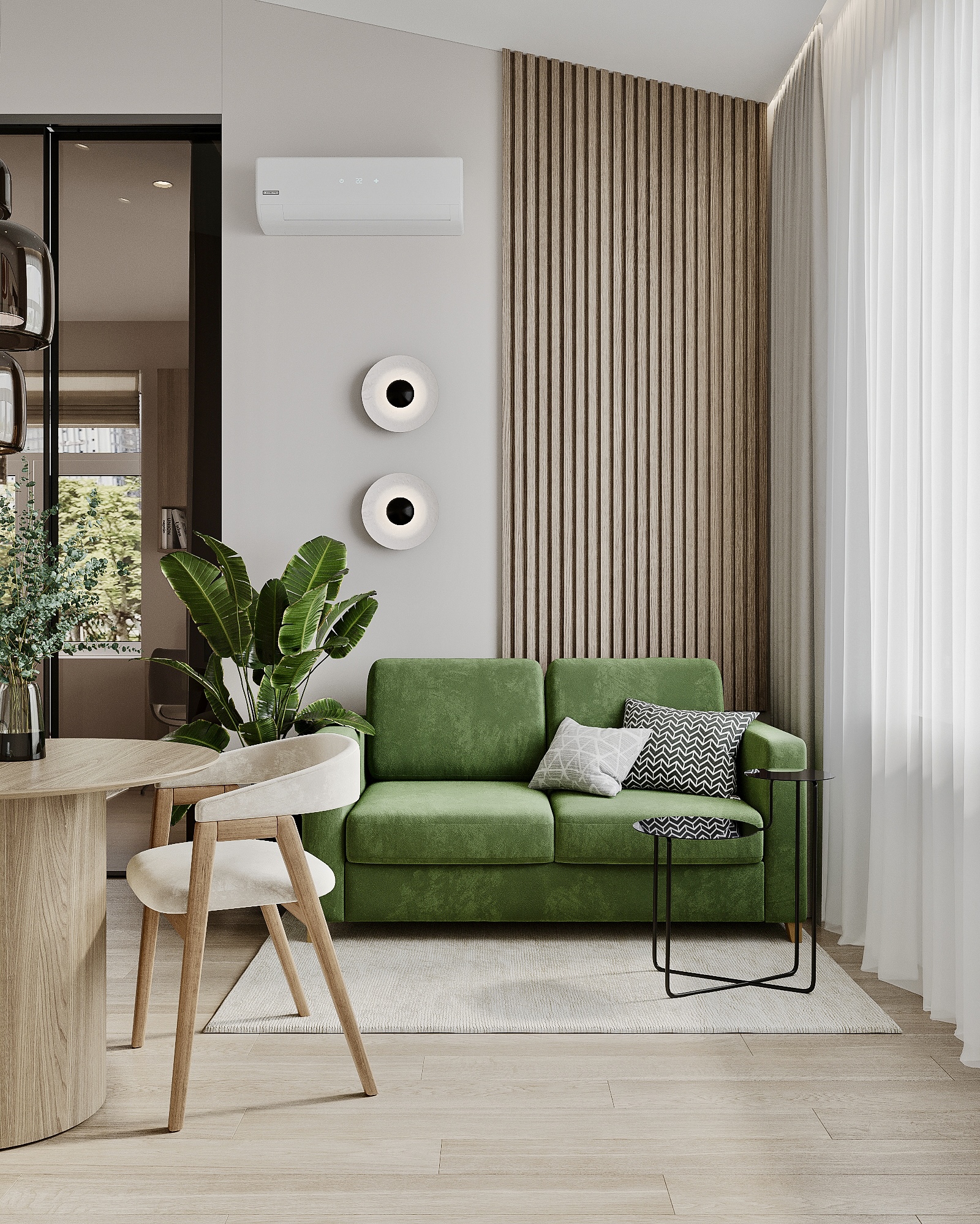 现代风格 3·5 米层高 40 平公寓设计装修项目丨俄罗斯圣彼得堡丨Katushhha 设计装修工作室-11