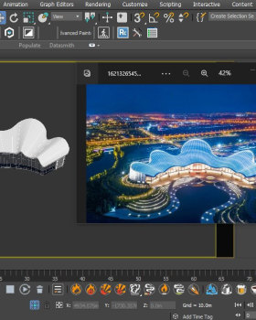 Nantong Grand Theater ( 3Dmax)