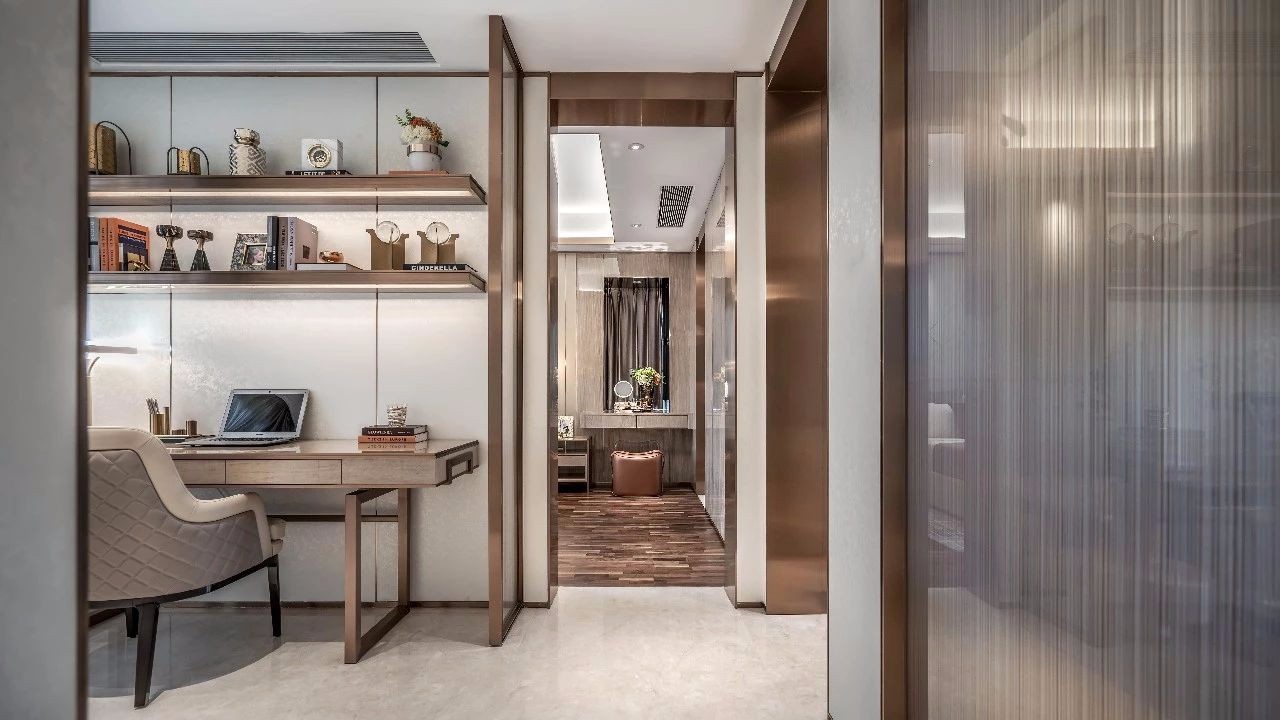 朗泓龙园大观花园二期 3C·B 户型现代简约样板房-21