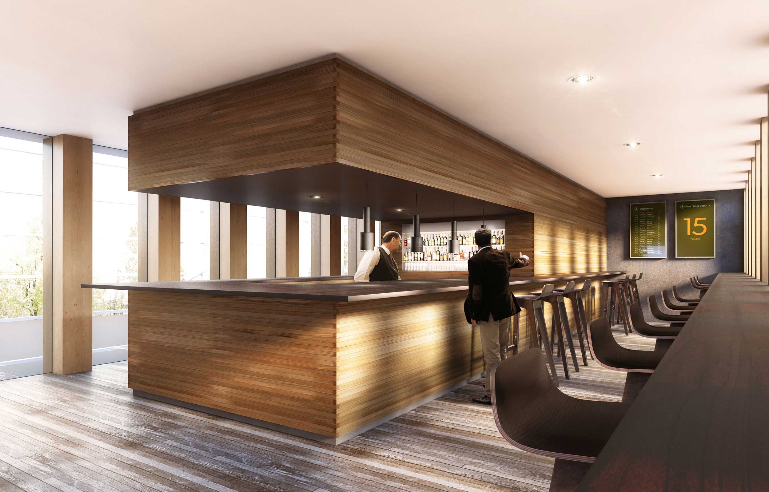 Metrolin·  UP E·press  联合车站购物休息区设计丨加拿大多伦多丨MACH Architektur,Winkreative等-2