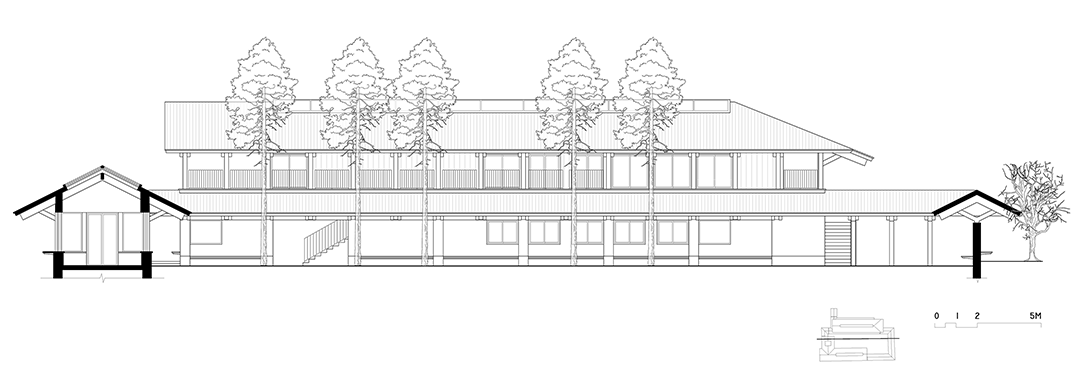 长宁环城生态公园带市民服务驿站丨中国上海丨致正建筑工作室,冶是建筑-224