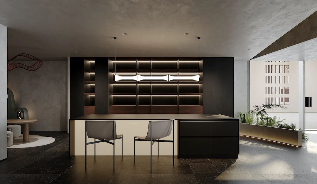 黑暗与光的博弈｜舍内  合介丨中国上海丨舍内设计,合介设计-32