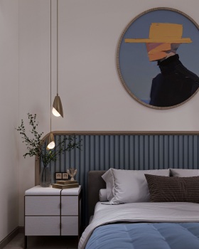 simple modern bedroom