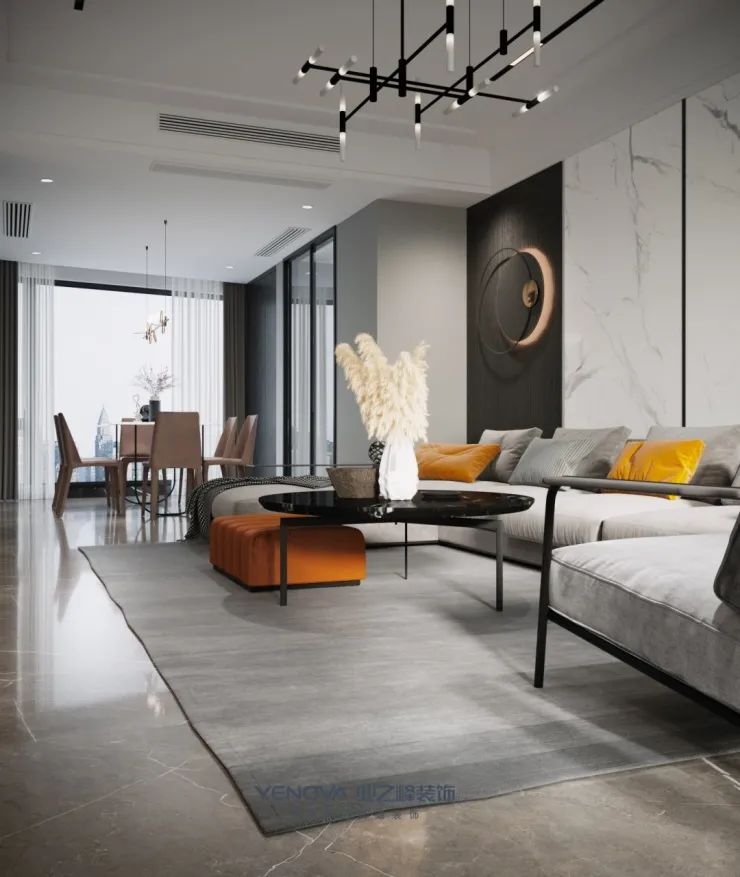 中环丰锦 150㎡现代轻奢,品质生活与设计的完美融合-28