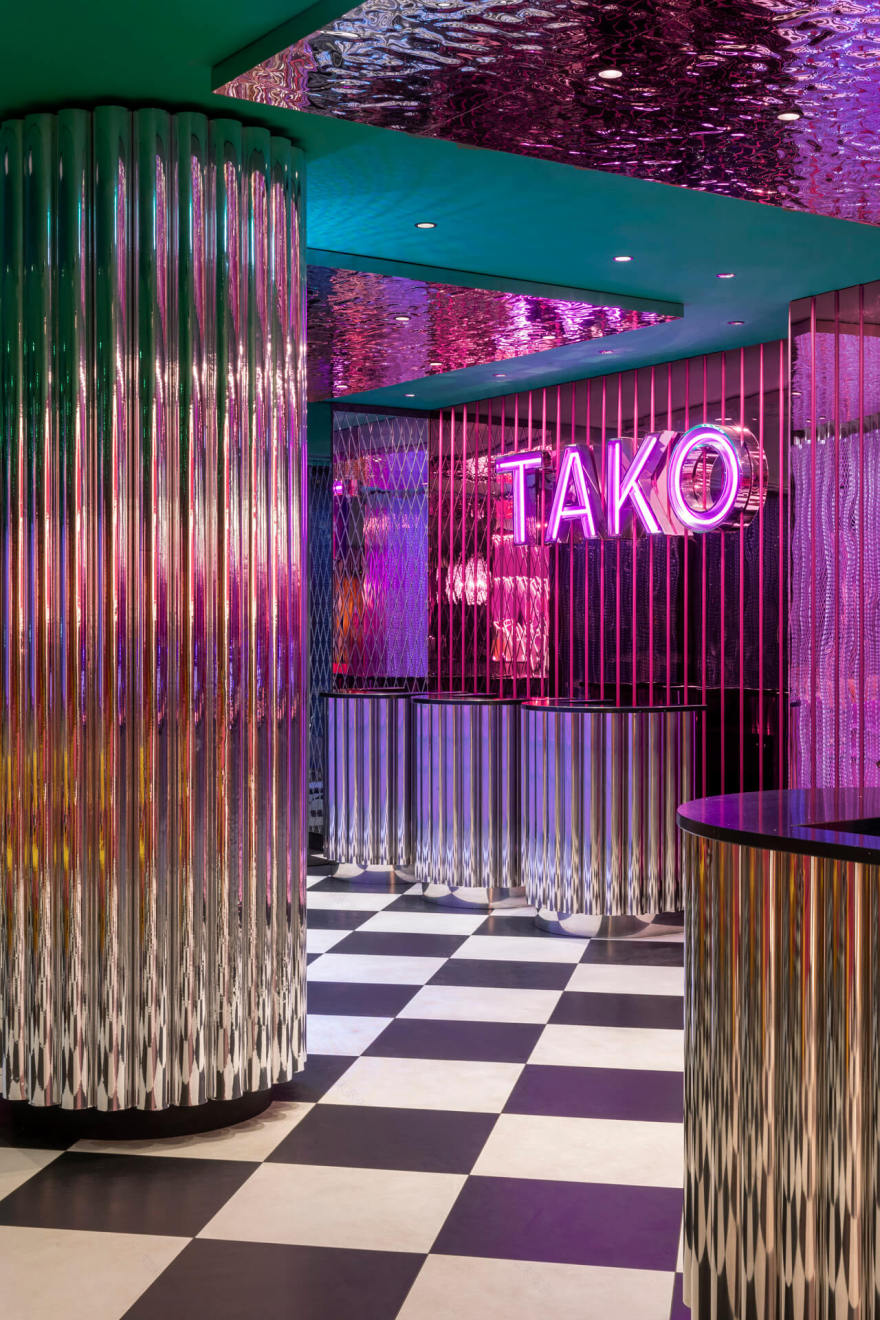 tako(日语:たこ,意为章鱼)奥雷利亚寿司餐厅 丨COLLIDANIELARCHITETTO-9