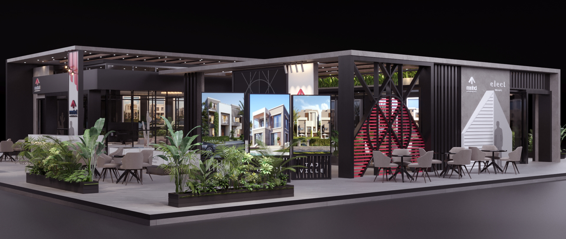 MNHD 展位城市景观 2022丨Outperks Studio.-35