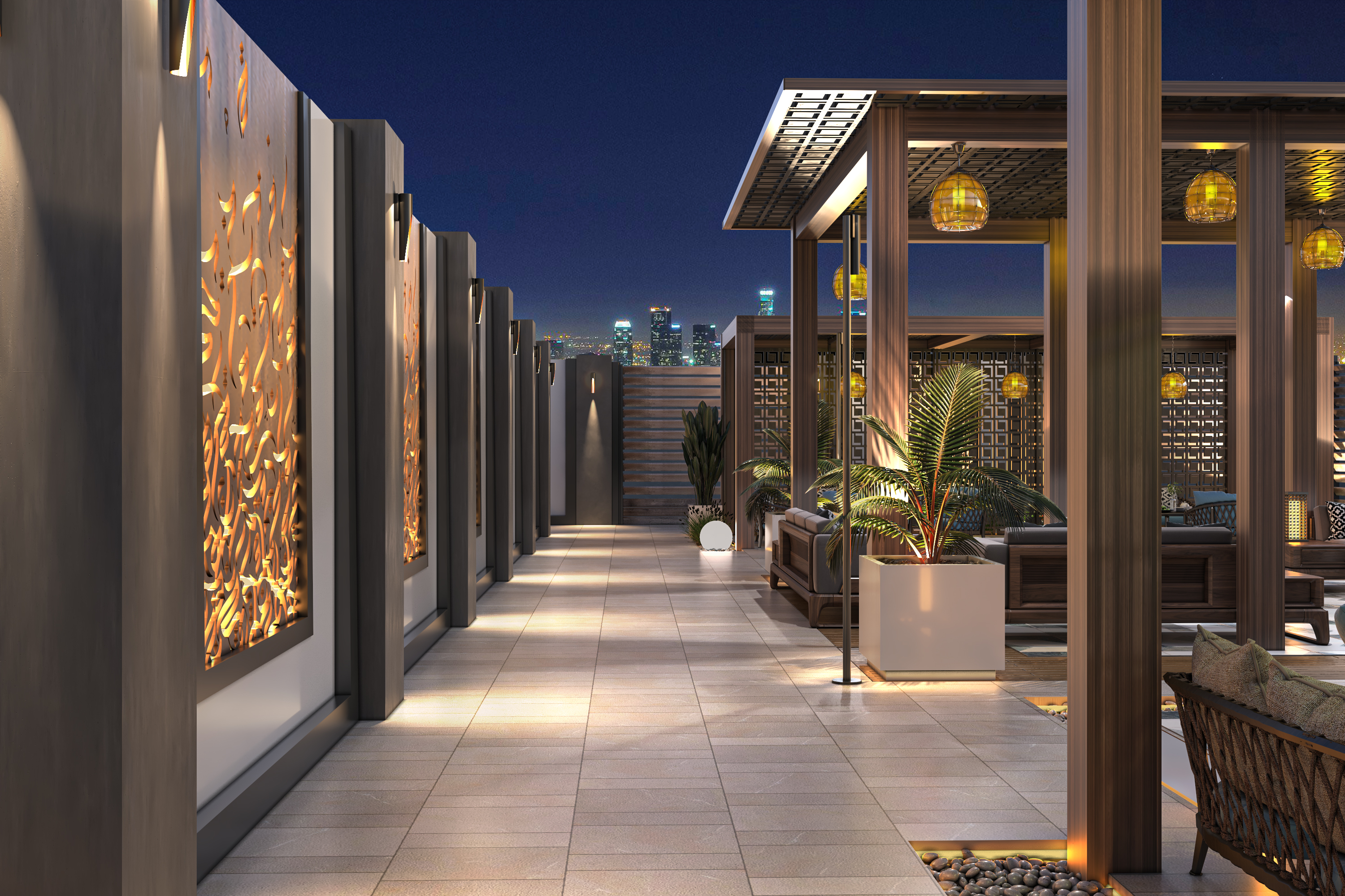 屋顶咖啡馆丨阿联酋艾因丨laarte.ae-6