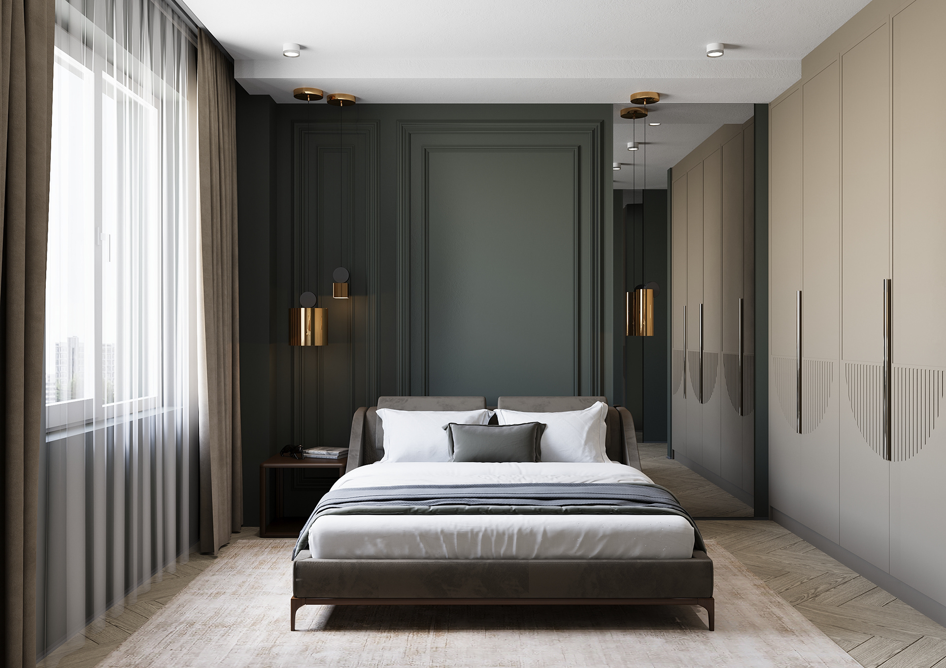 AuezovCity 小区两居室室内设计-60