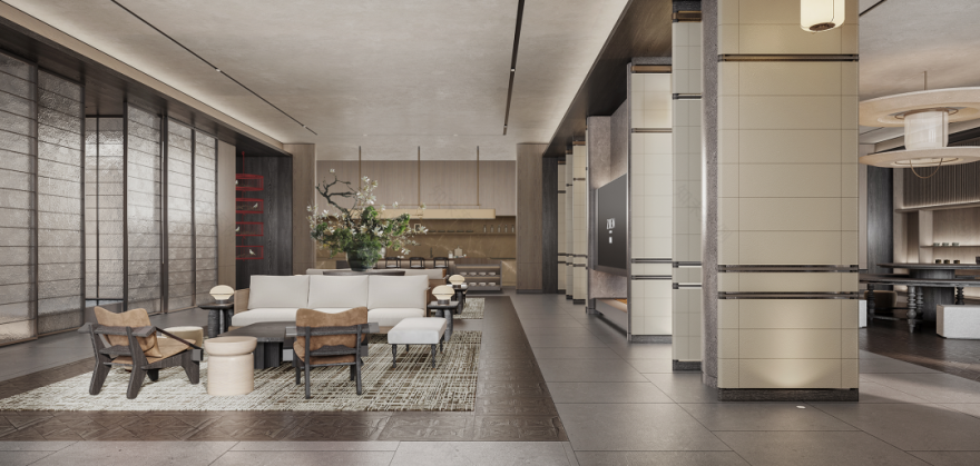 臻颐1333·上海康养展厅丨中国上海丨春山秋水-51