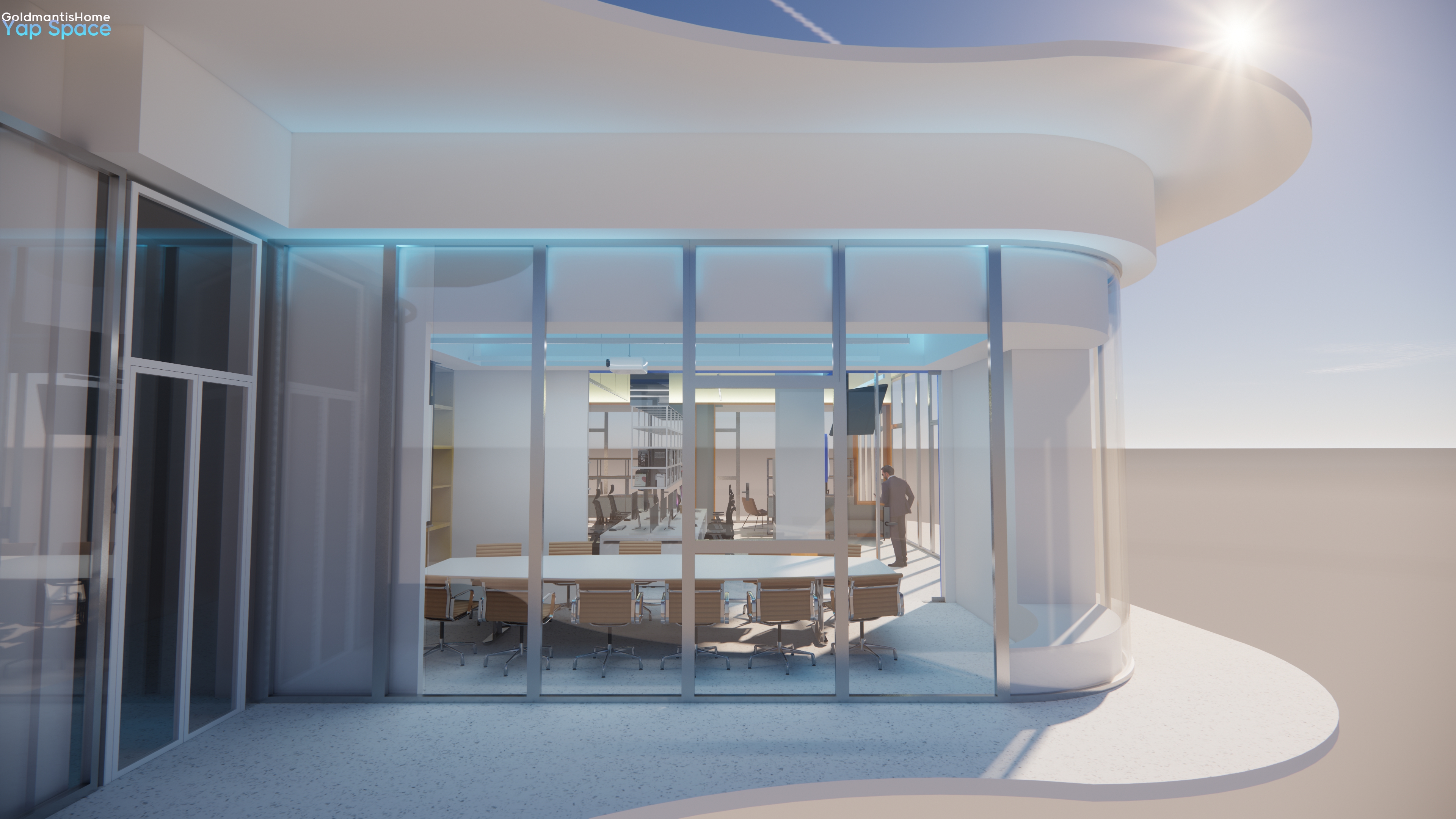 笔砚科技元宇宙混合办公空间-5