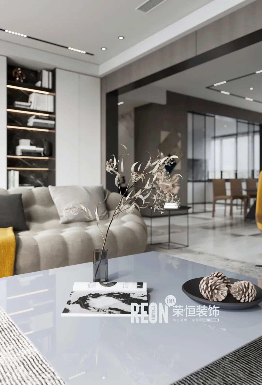 现代简约风家居设计,三壹设王均打造 468㎡岁月传奇-18