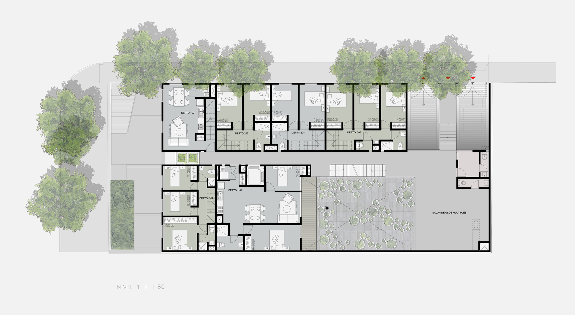 TLALPAN 590 公寓-10