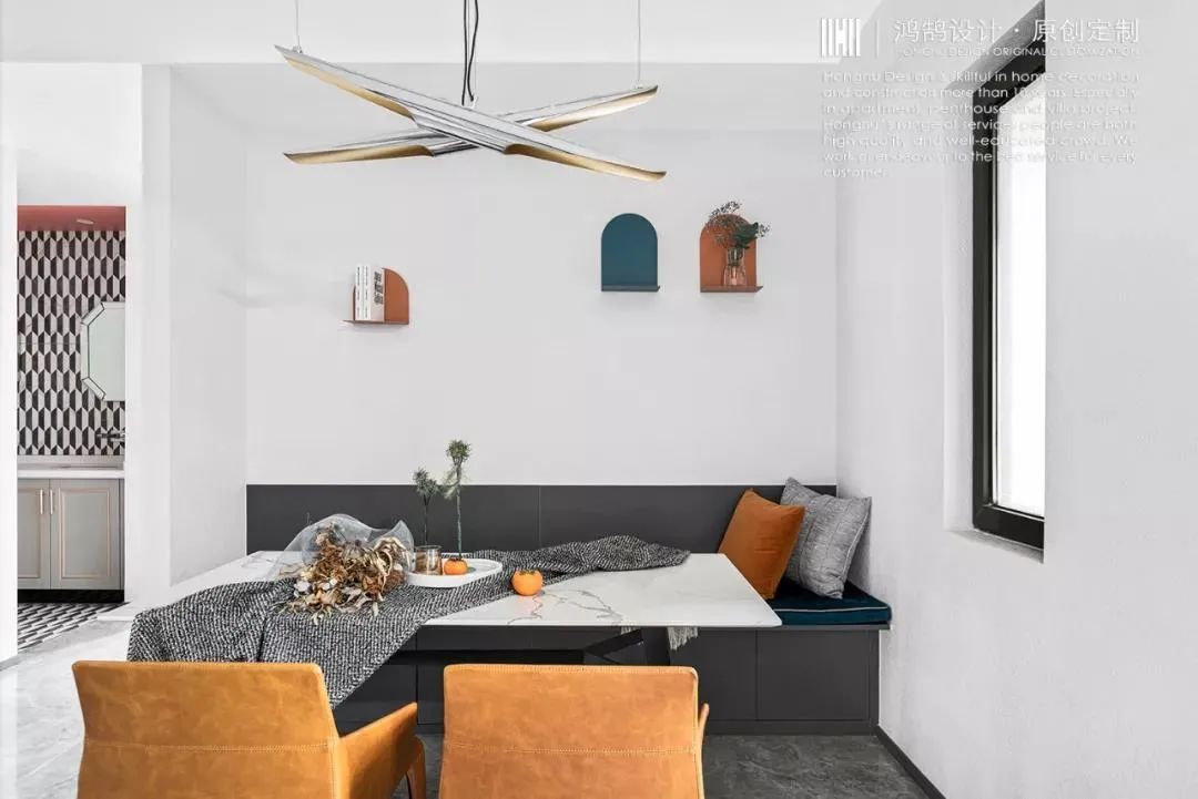 四季色彩的现代简约之家丨中国徐州丨鸿鹄设计-19