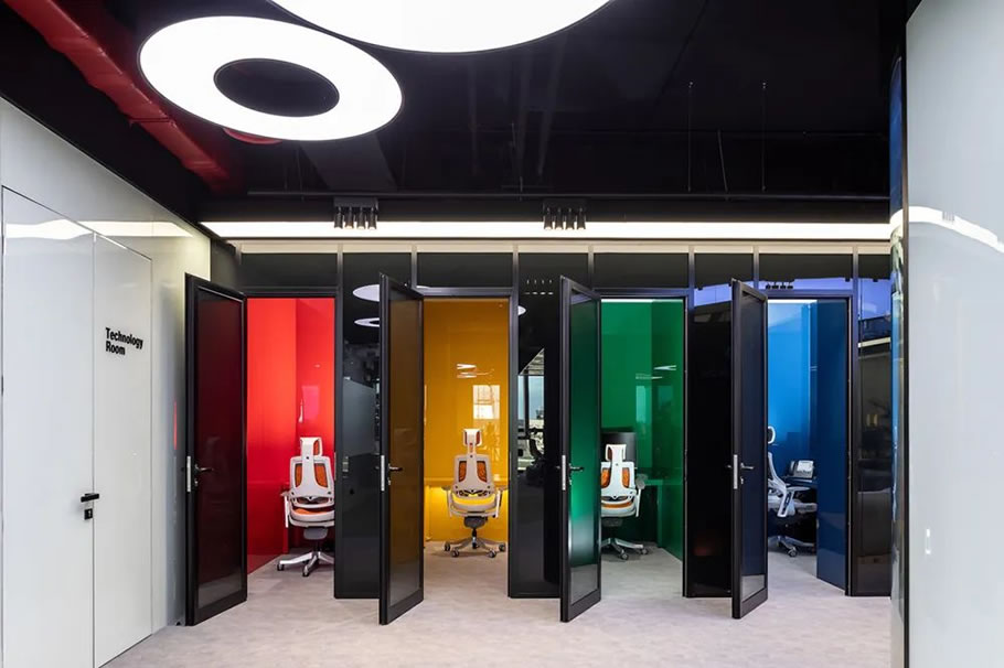 Academy DTEK 教育平台办公设计丨乌克兰基辅丨Sergey Makhno Architects-53