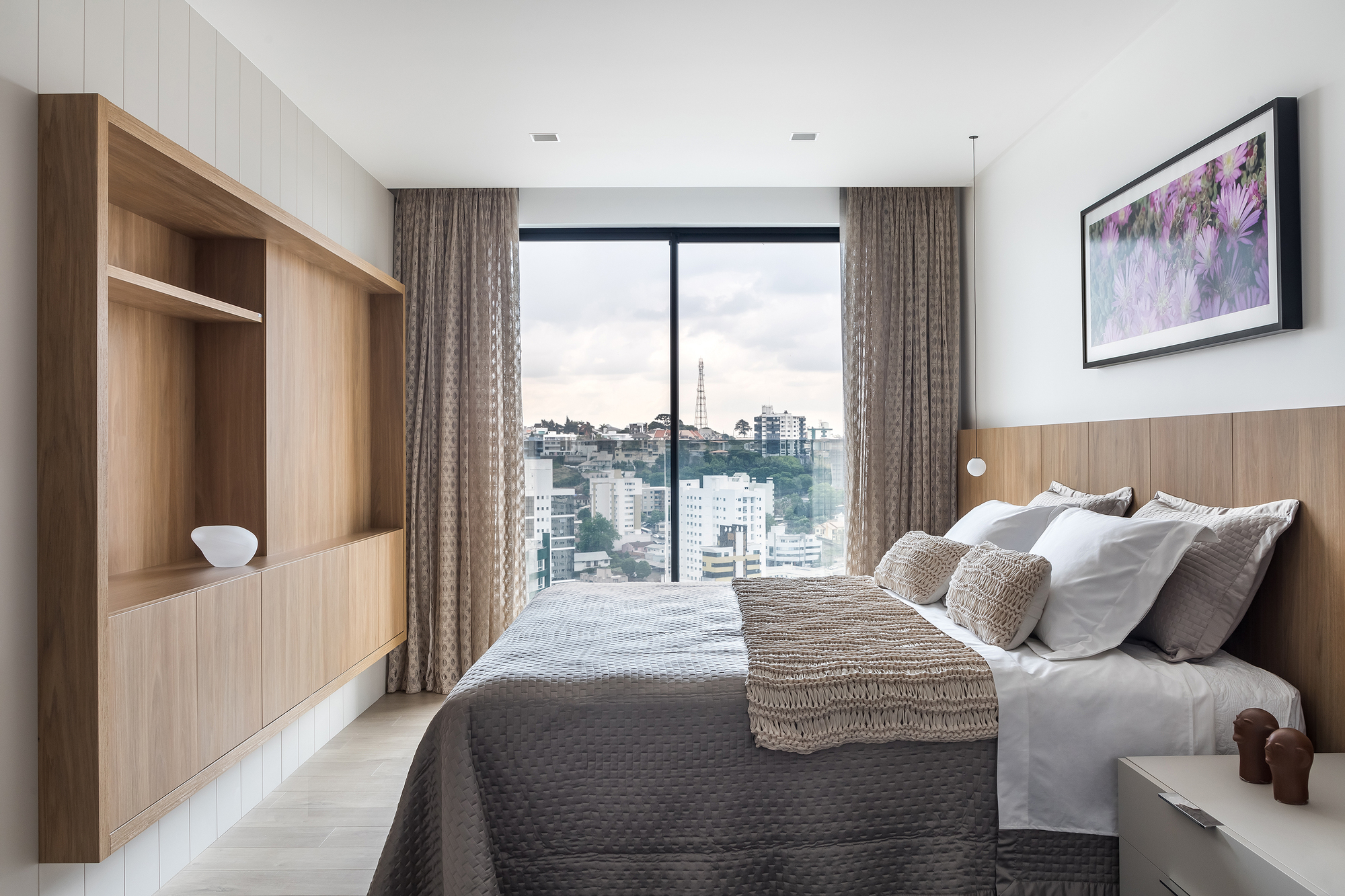 巴西极简主义之VA公寓样板房(2020)(Michel Macedo Arquitetos)设计-24