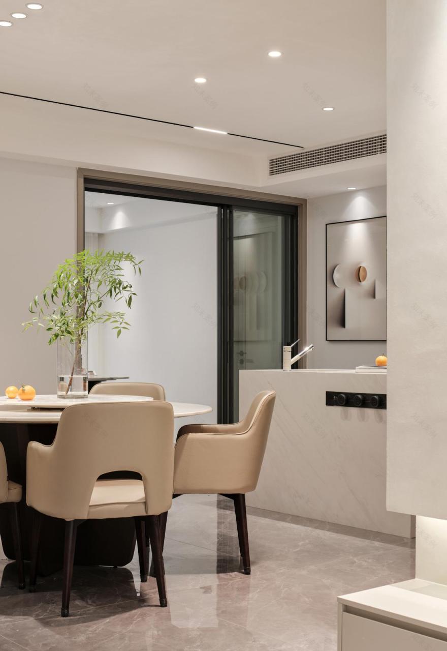 150㎡极简大平层设计-14