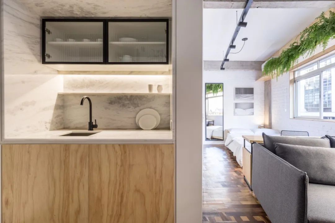 巴西利多酒店公寓 | 30 平米多功能空间设计-25