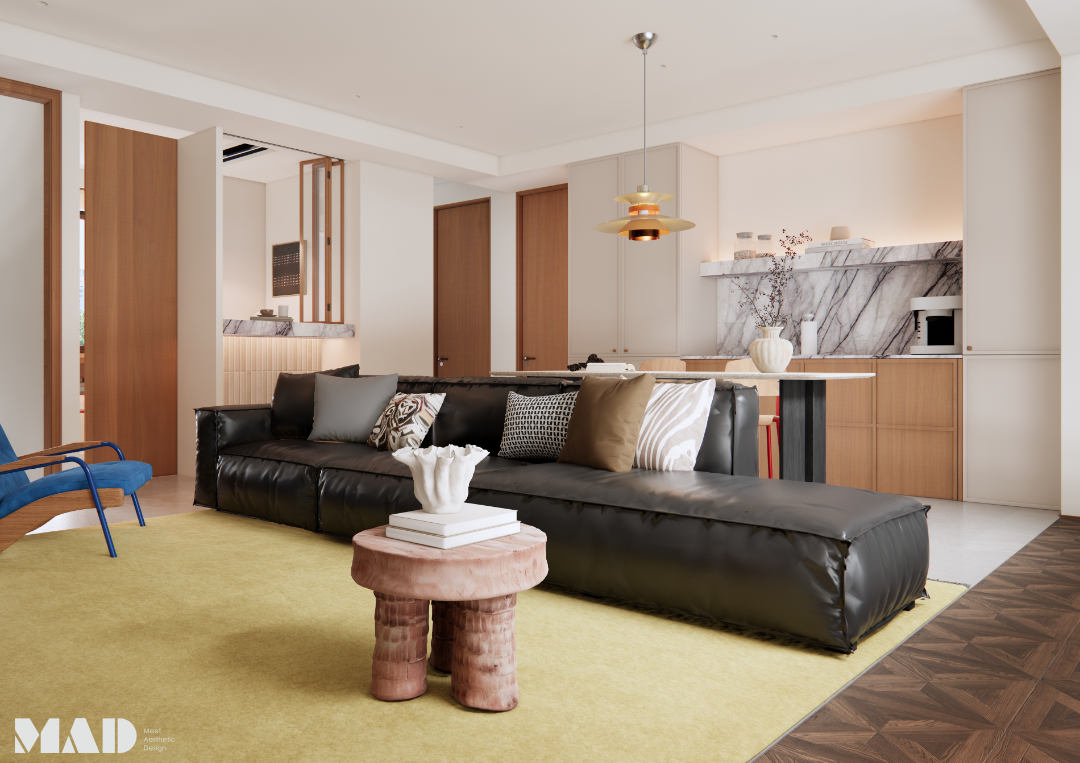 新案｜原木中古风住宅设计-12