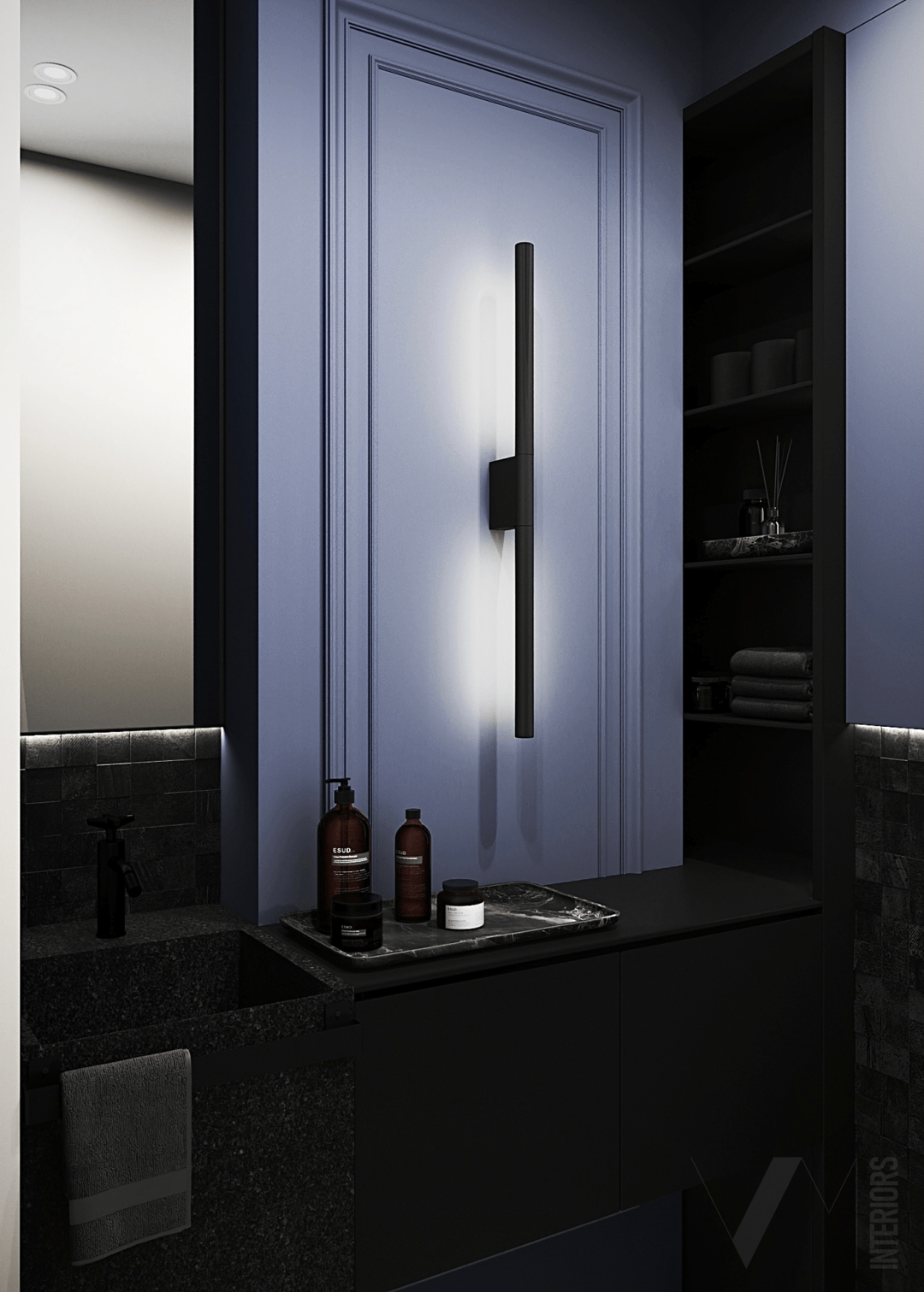 86㎡二居室公寓设计丨意大利丨意大利室内设计师Valeria Mahu-20