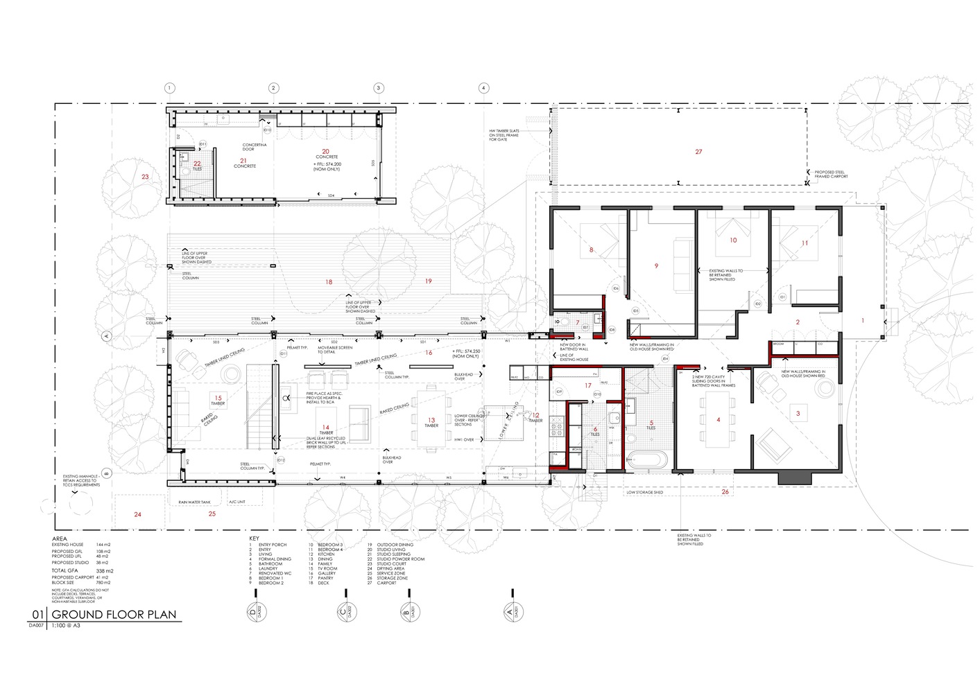 芬恩街住宅丨Australia丨Ben Walker Architects-18