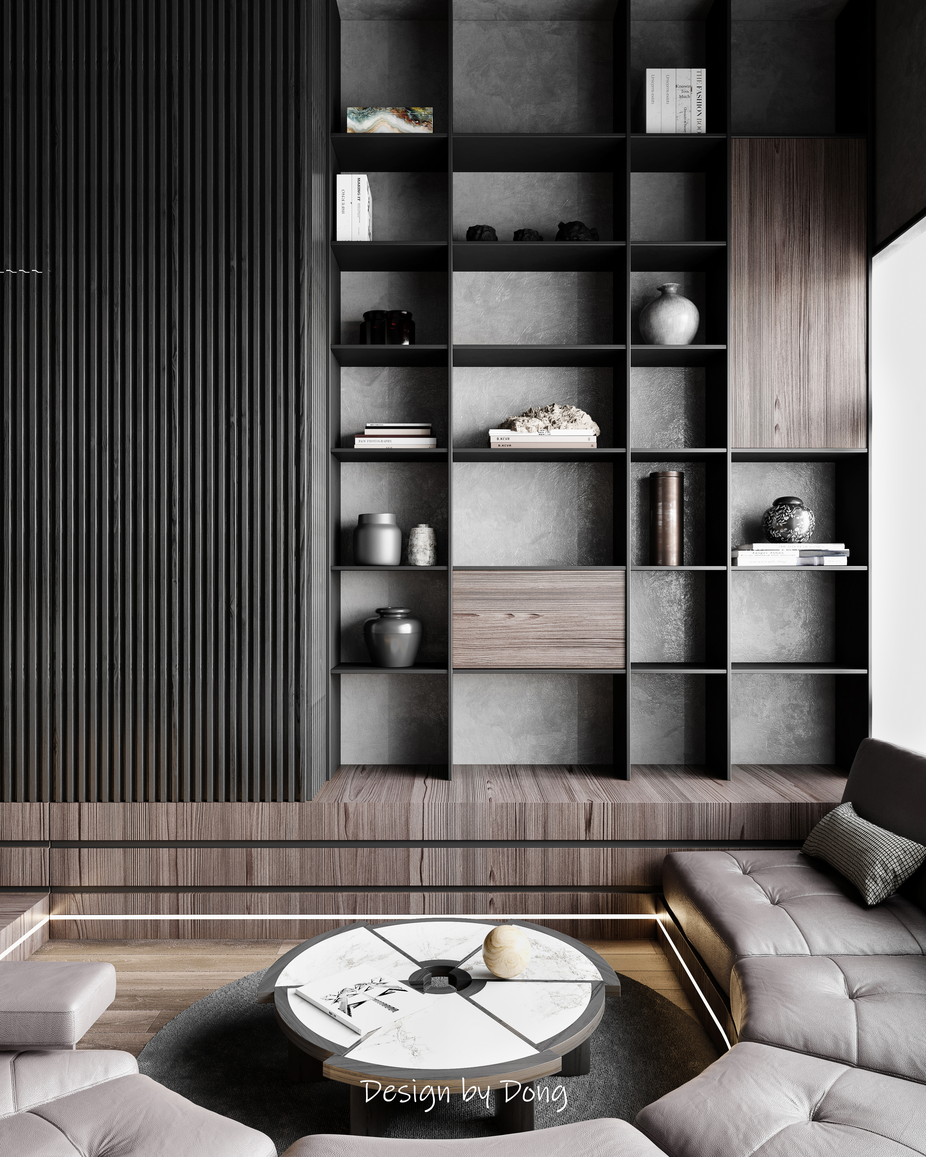 小户型逆袭！花西老师公寓设计展现空间魔法-8